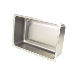 APW Wyott 55304 500 Well Pan with Drain and Studs, BM-30D