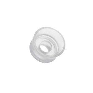GROMMET, SILICONE W/FLANGE