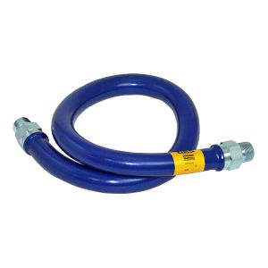 Dormont 16100BP36 Blue Gas Hose, 1" Diameter x 36" Length