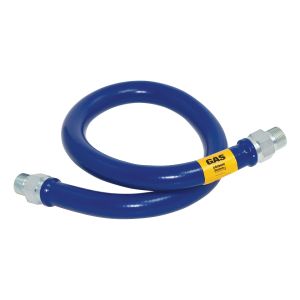 Dormont 16100BP48 Blue Gas Hose, 1" Diameter x 48" Length
