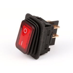 Duke 175503 Rocker Switch, Power, Lighted, 125V, 16A