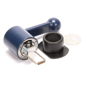 Eloma E748765 Door Handle/Lock, Blue