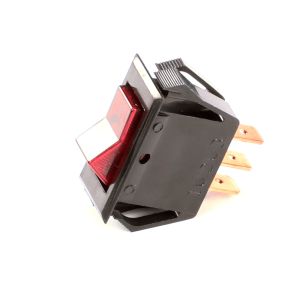 Franke 3126151 Switch, Rocker, Lighted Red, SPST