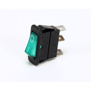 Garland 2146800 Switch, Rocker, SPDT, Lighted Green