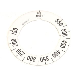 Garland G02725-17 DIAL INSERT (OFF/150F/550F)
