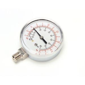 Groen Z084208 Pressure Gauge, 2-1/2" Diameter, Dual Scale