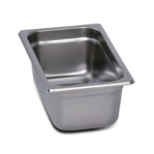 PAN 1/4 SIZE 4" DEEP S/S