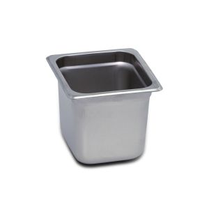PAN 1/6 SIZE 6" DEEP S/S