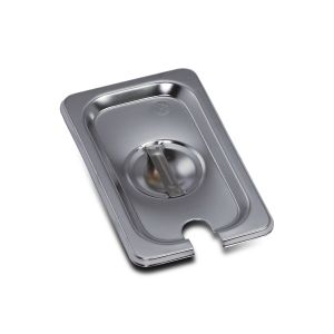 LID 1/9 SIZE SLOTTED S/S