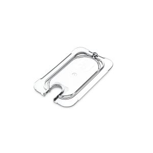 LID 1/9 CLEAR SLOTTED