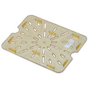 DRAIN TRAY 1/2 SIZE AMBER