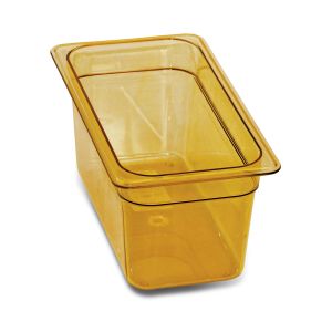 PAN 1/3 SIZE 6"DEEP AMBER