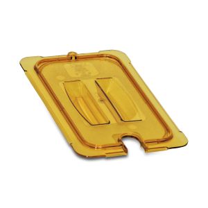LID 1/3 SIZE NOTCH AMBER