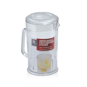 PITCHER W/LID 64 OZ NSF