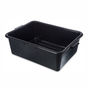 TOTE BOX BLACK 7" DEEP