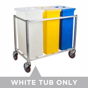 TUB ONLY WHITE INGREDIENT BIN