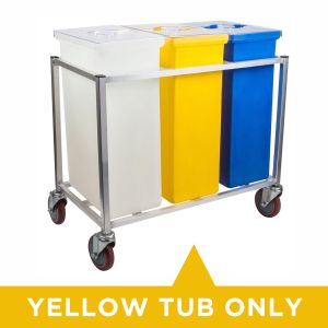 TUB ONLY YELLOW INGREDIENT BIN