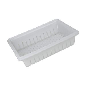 COLANDER 26X18 PE WHITE