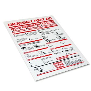 FIRST AID SIGN EMERGENCY