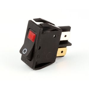 SWITCH LIGHTED DPST RED