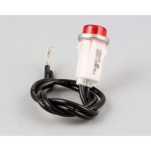 IND LIGHT RND RED 250V