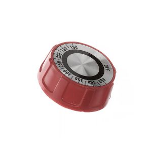 Lang Y9-70701-19-2 Knob, 100-450F, Red, D Stem