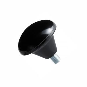 KNOB BLACK W/NIPPLE