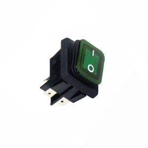 Prince Castle 78-233S Rocker Switch, Green Lighted, 20A