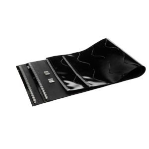Antunes 7001437 Wavy Belt Wrap with Clips, Black Silcone, (PK OF 2)