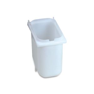 Server 82558 JAR, FOUNT, PLASTIC, SHALLOW, WHITE