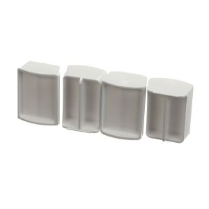Server 88795 PORTION TRAY, .50 FL OZ WHT, 4 PACK