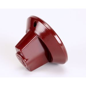 KNOB RED W/ SET SCREW
