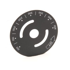 Vulcan Hart 810069 Dial Plate for Control Knob, 100-450F