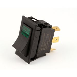 Lincoln 369805 Rocker Switch, Green Lighted